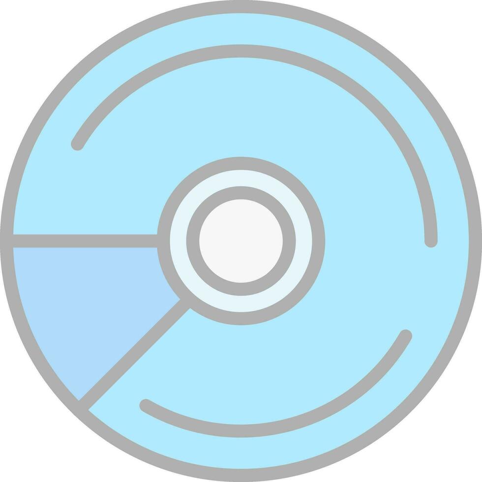 diseño de icono de vector de cd