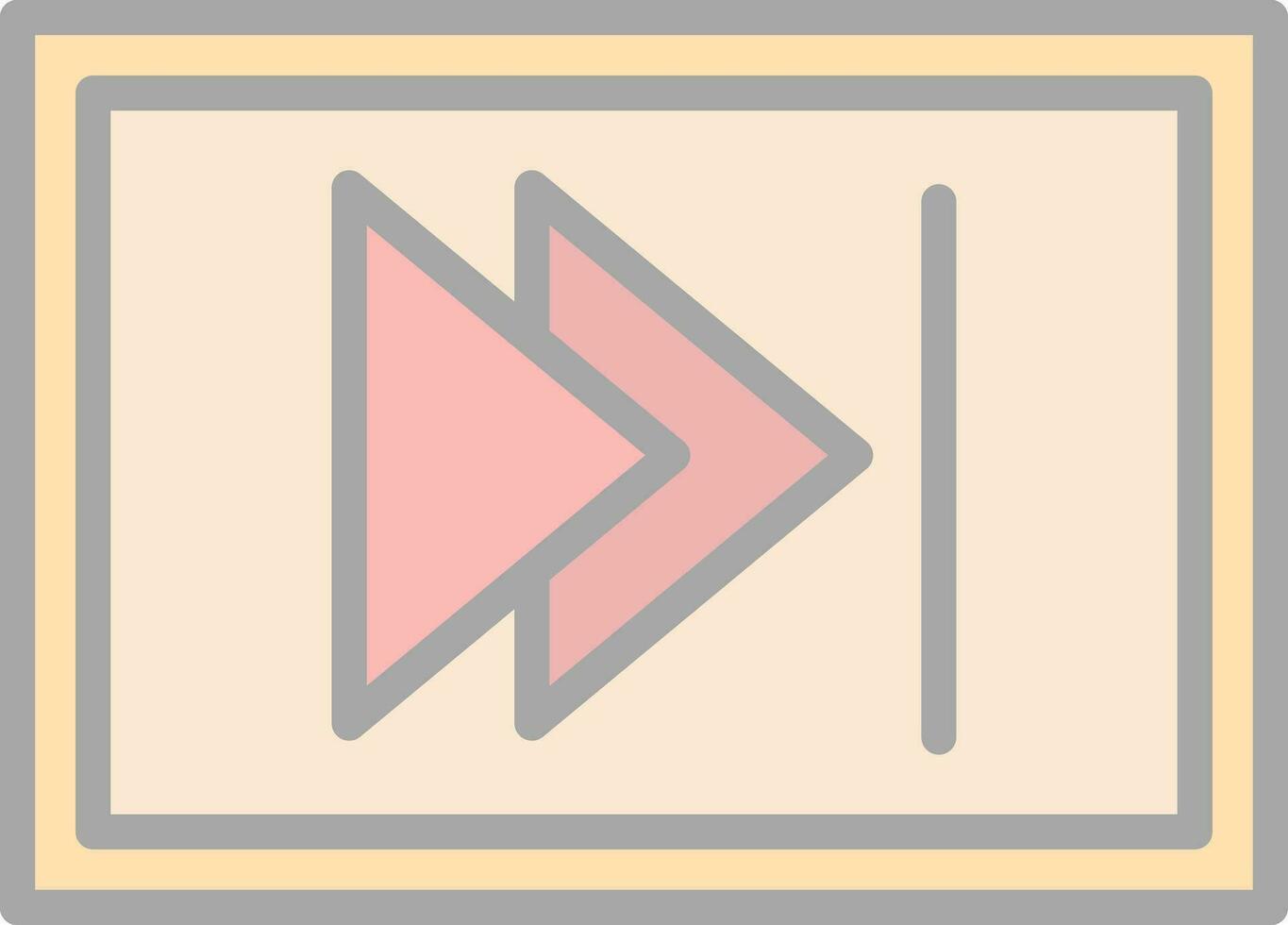 Forward Vector Icon Design
