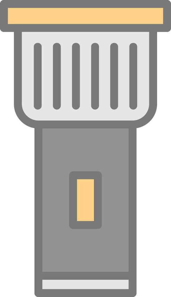 Torch Vector Icon Design