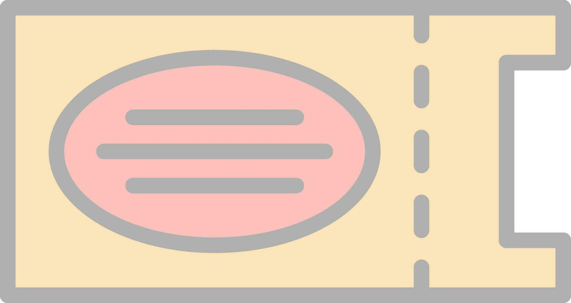 Ticket Vector Icon Design