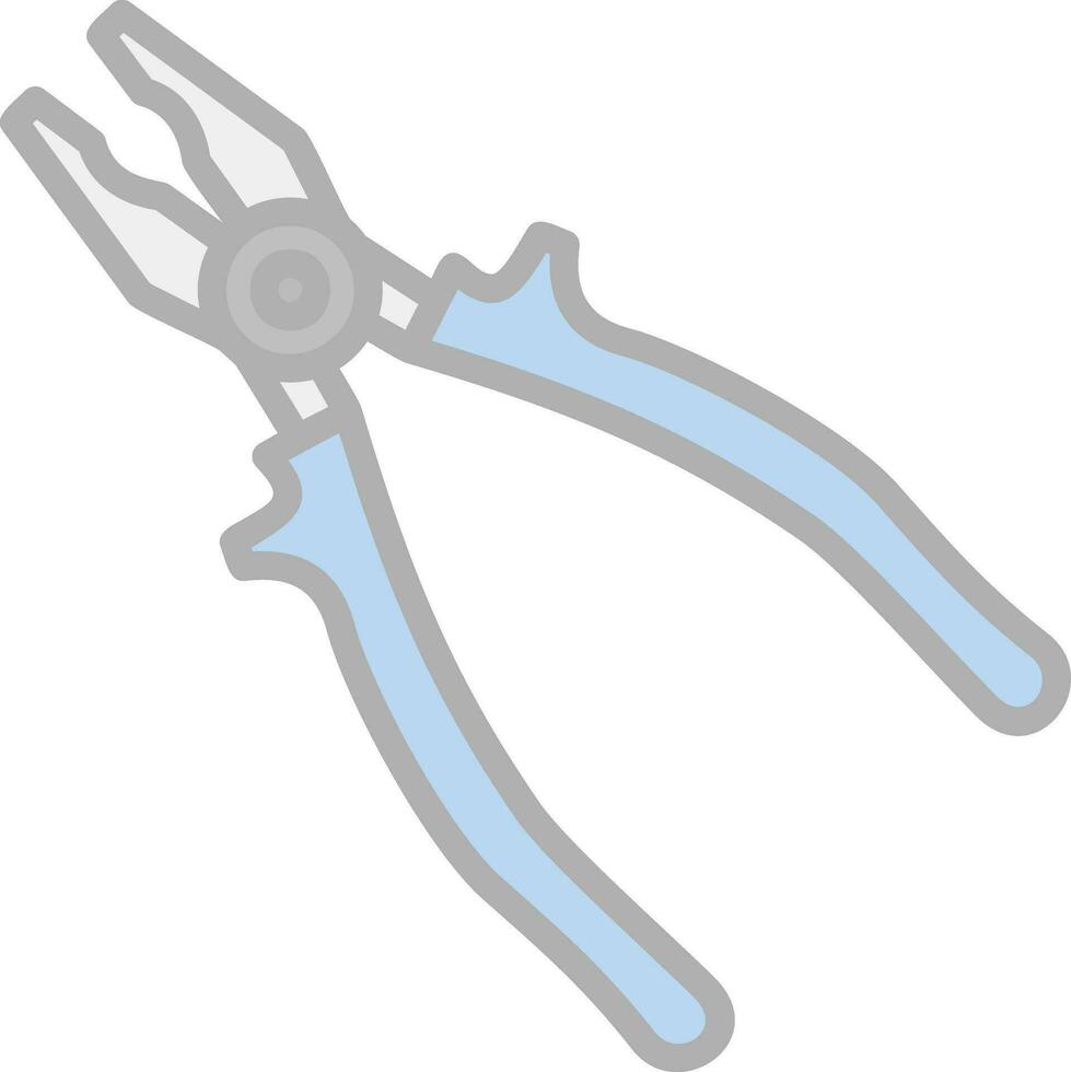 Lineman s pliers Vector Icon Design