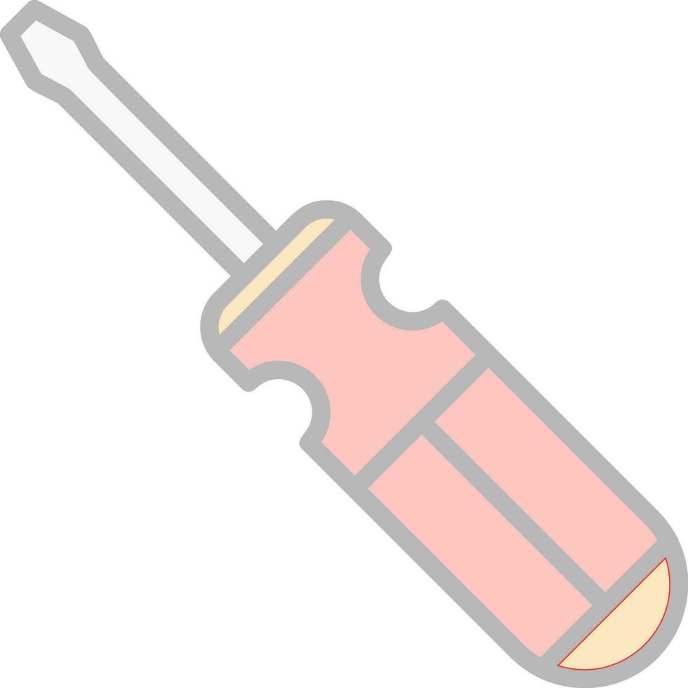 Screwdriver Vector Icon Design