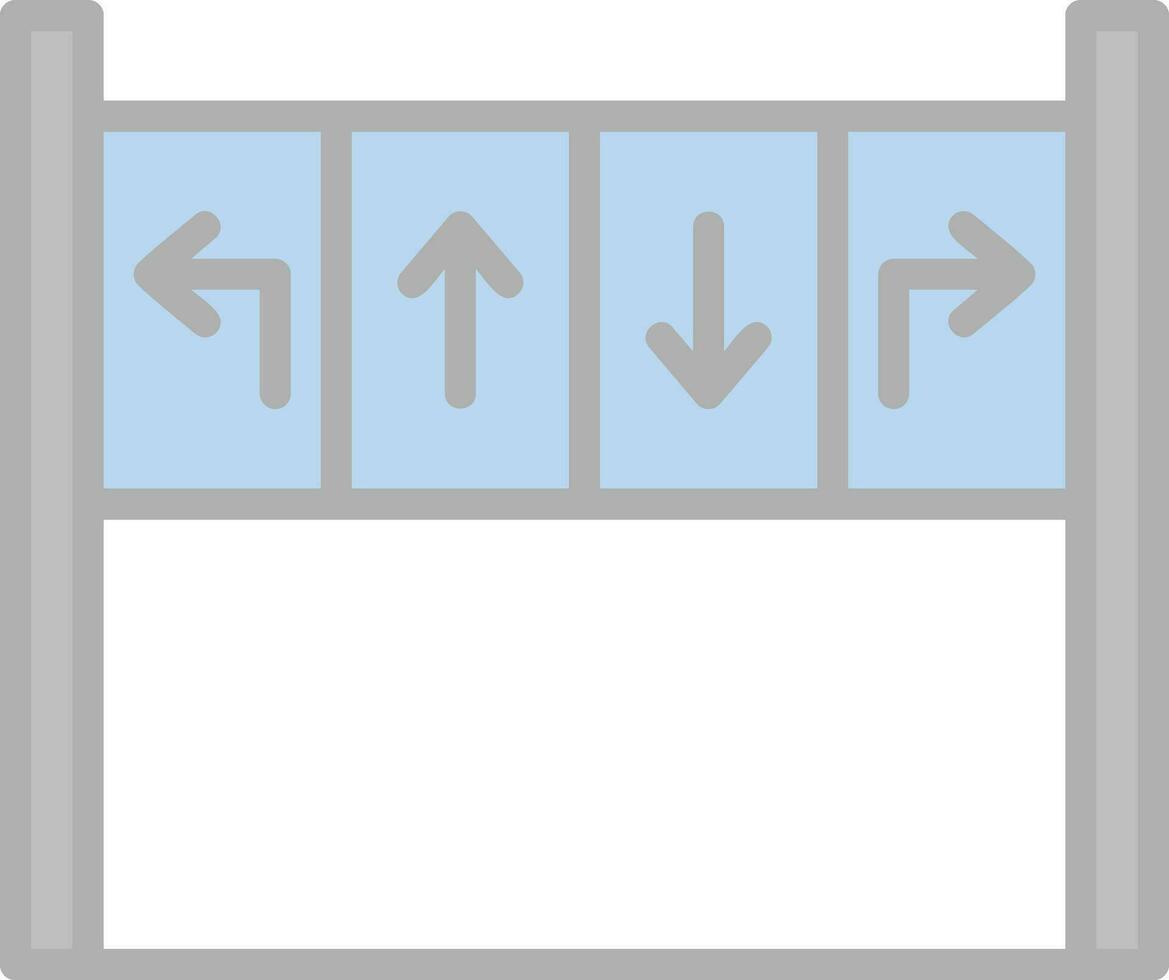 Road panel Vector Icon Design