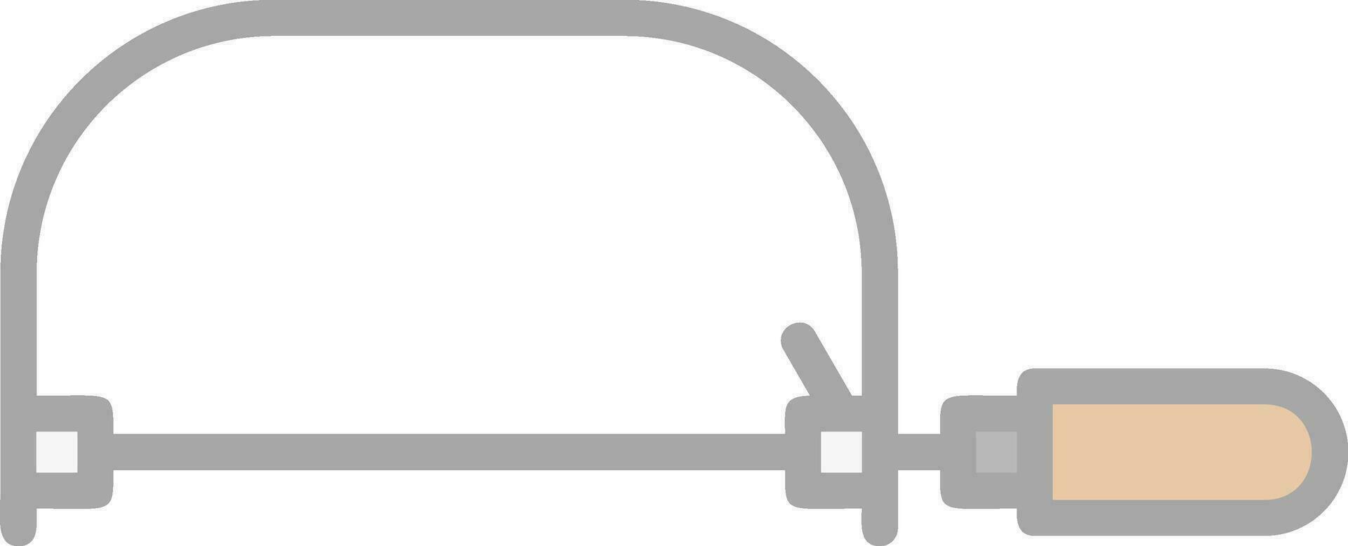 Fretsaw Vector Icon Design