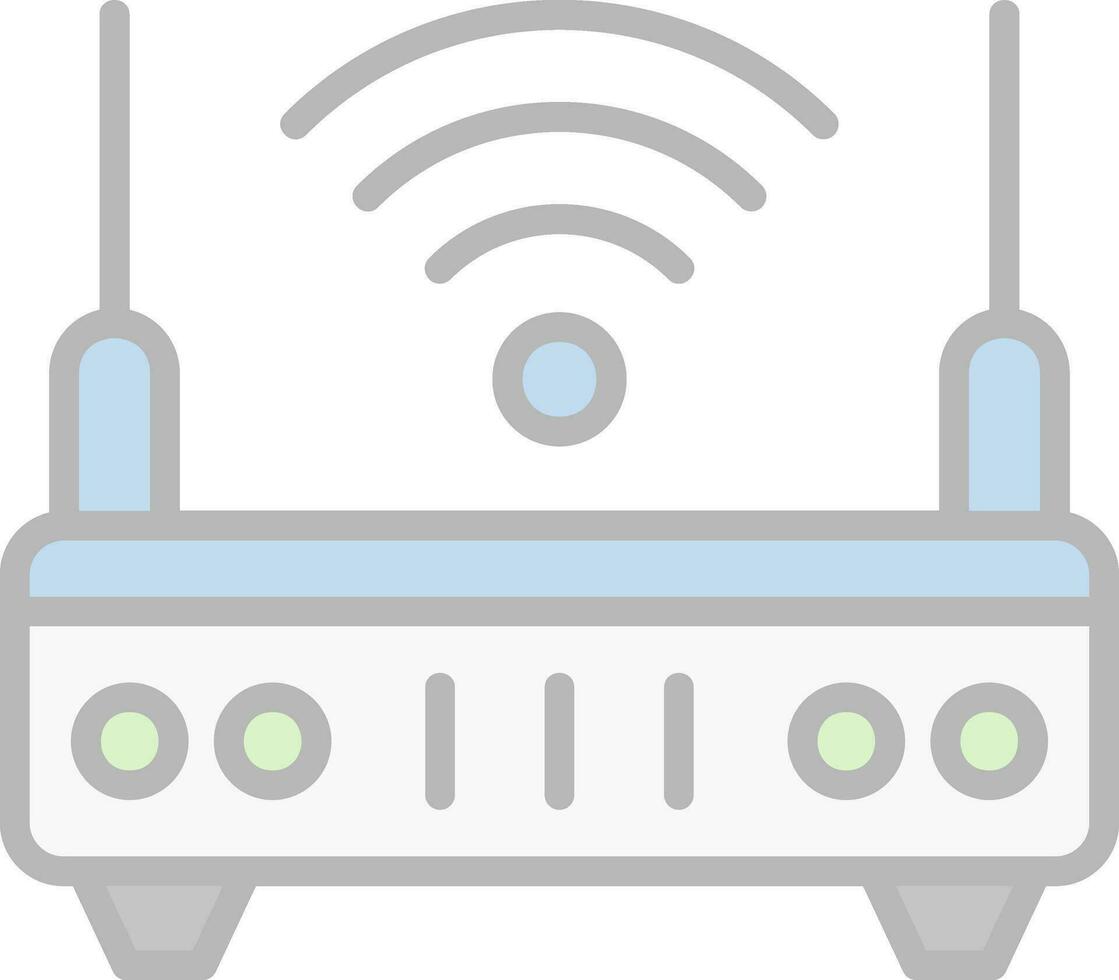 Router Vector Icon Design