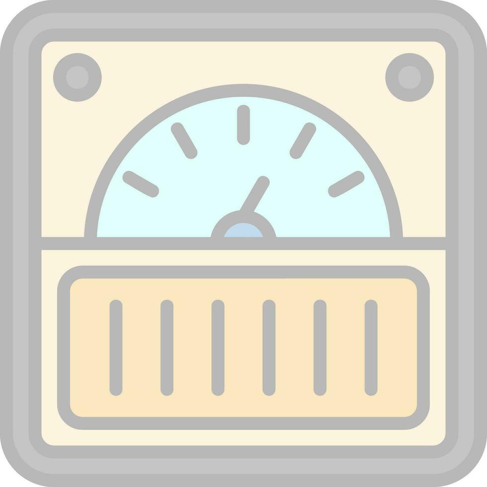 Meter Vector Icon Design