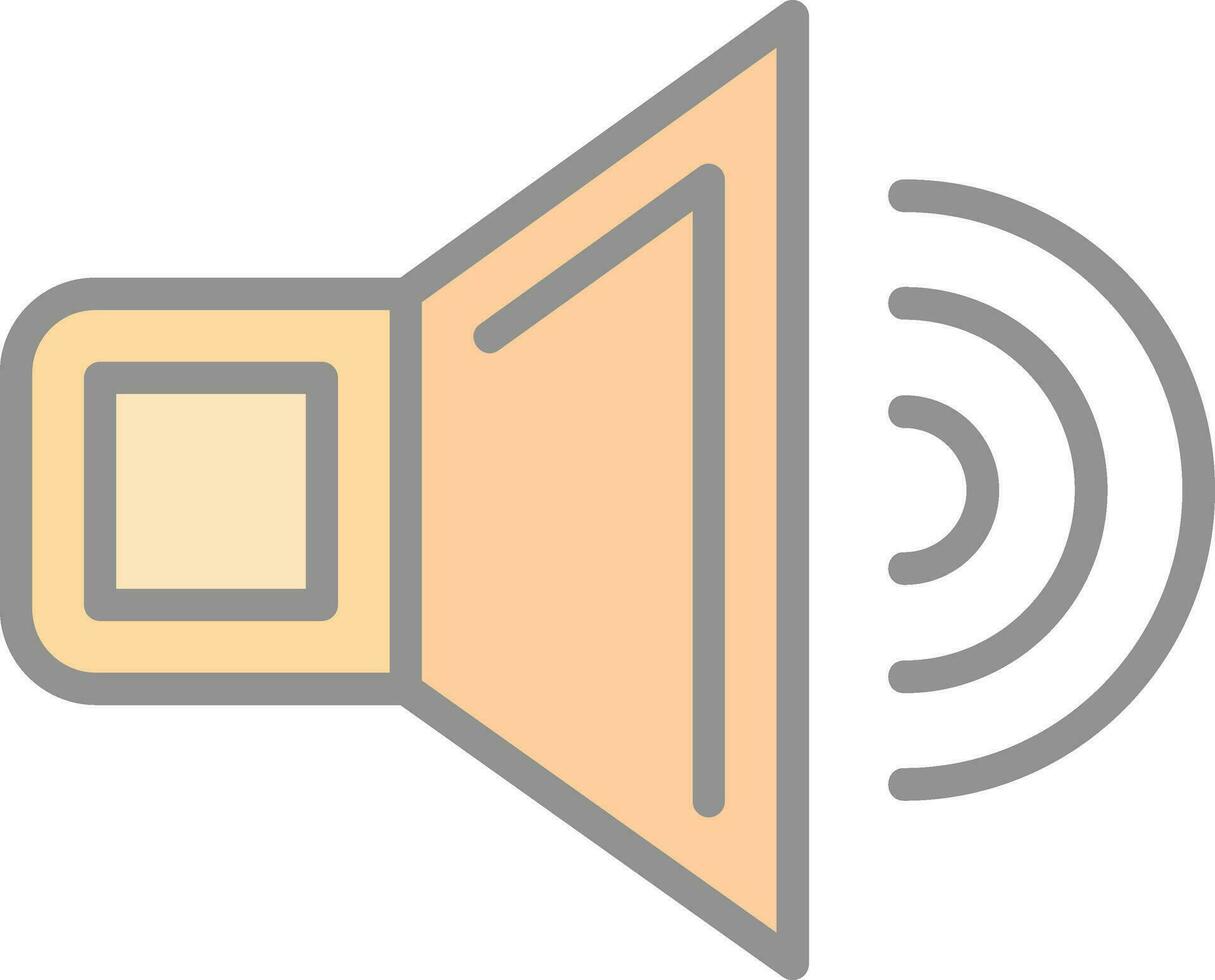 Speaker Vector Icon Design
