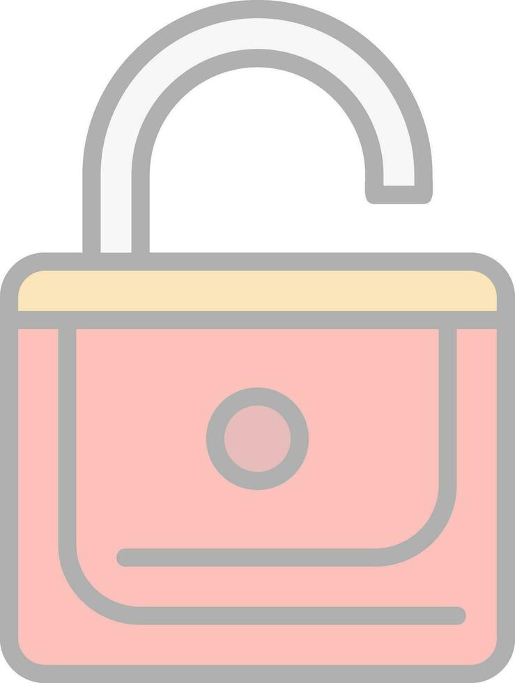 Unlocked Vector Icon Design
