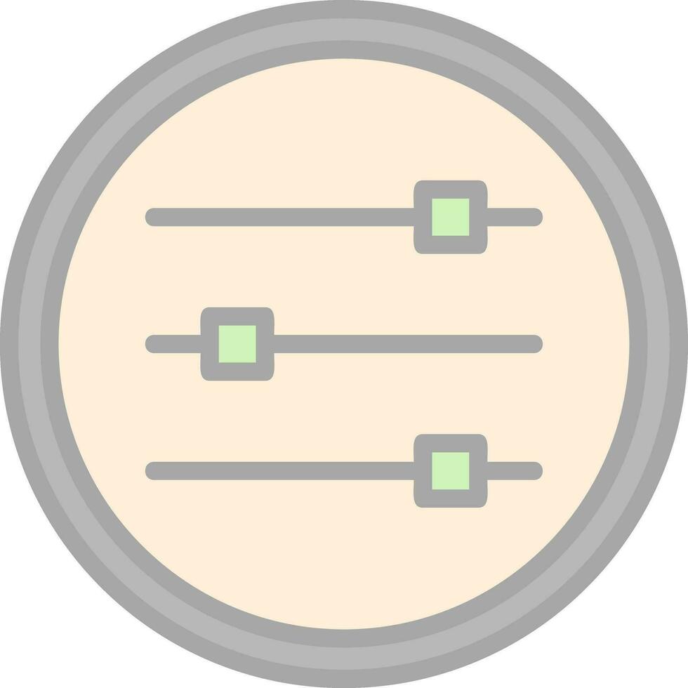 Controls Vector Icon Design