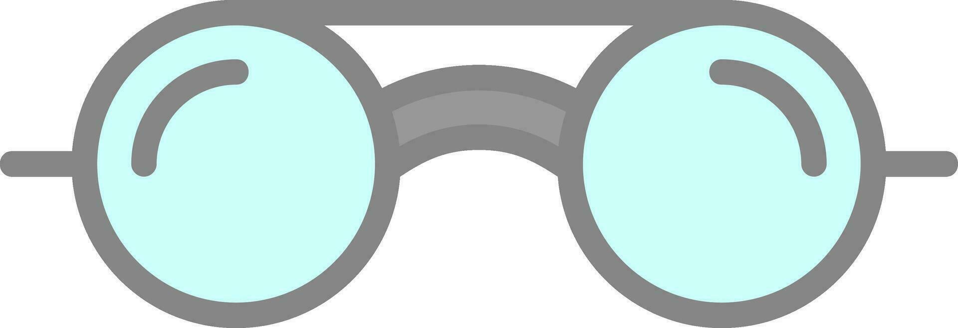 Eyeglasses Vector Icon Design