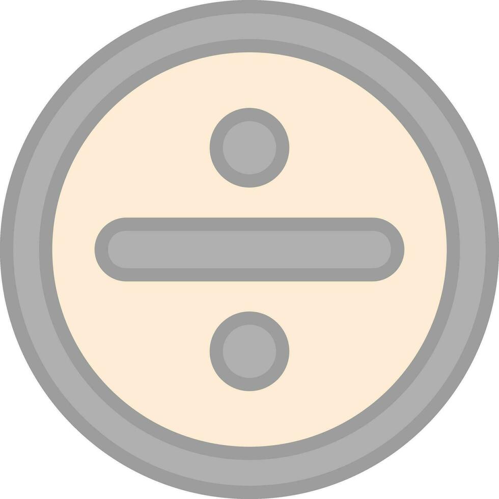 Division Vector Icon Design
