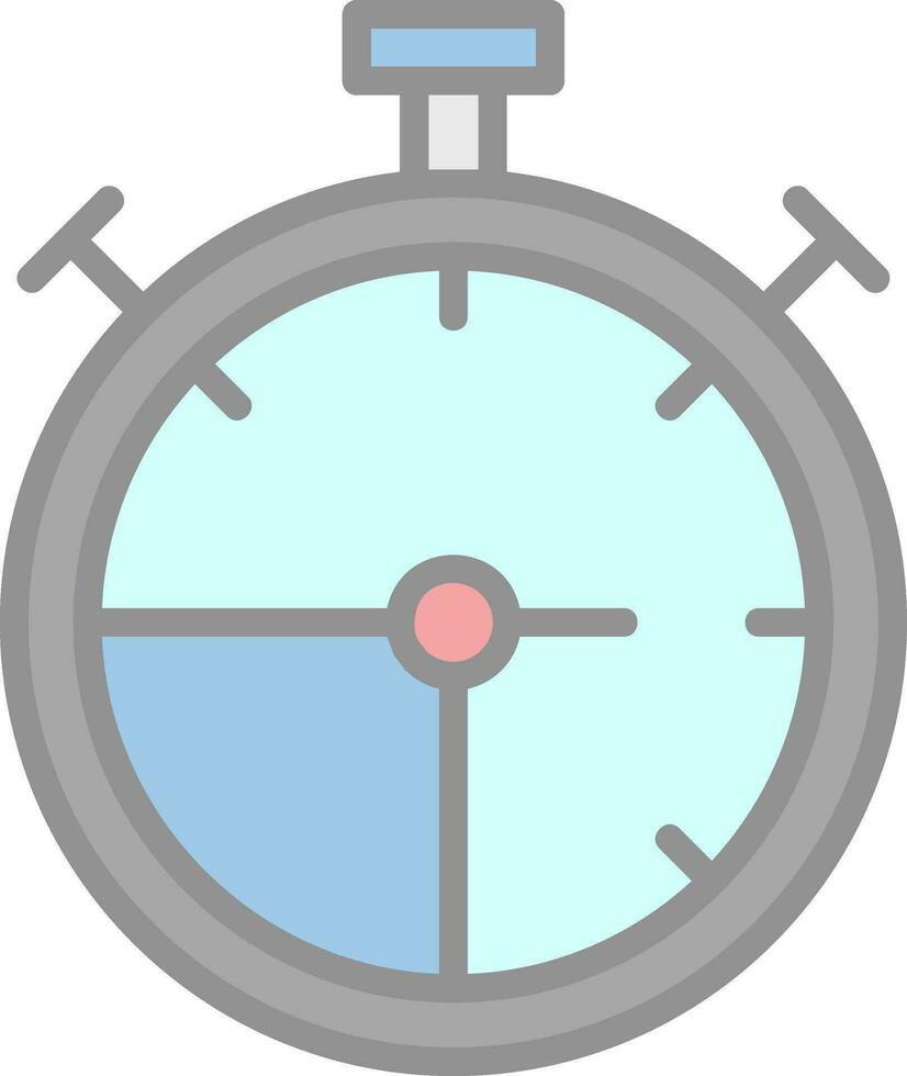 Stopwatch Vector Icon Design