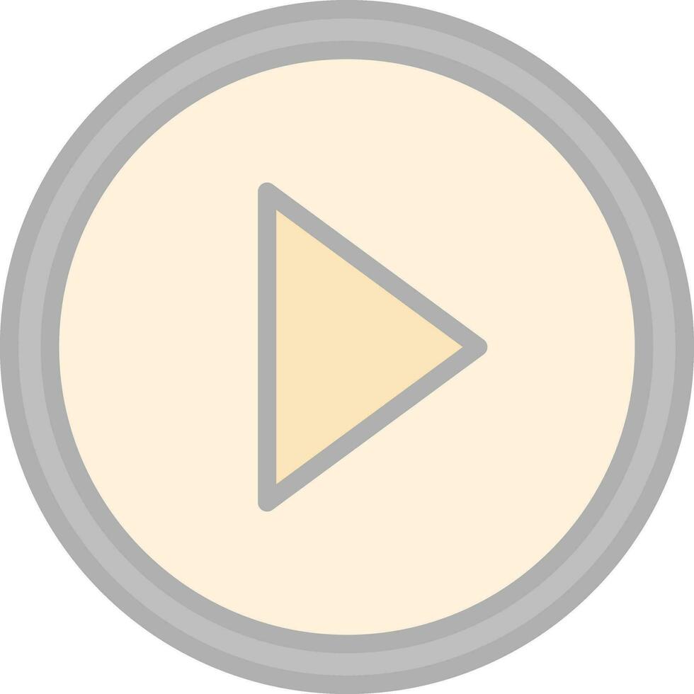 Play Button Vector Icon Design