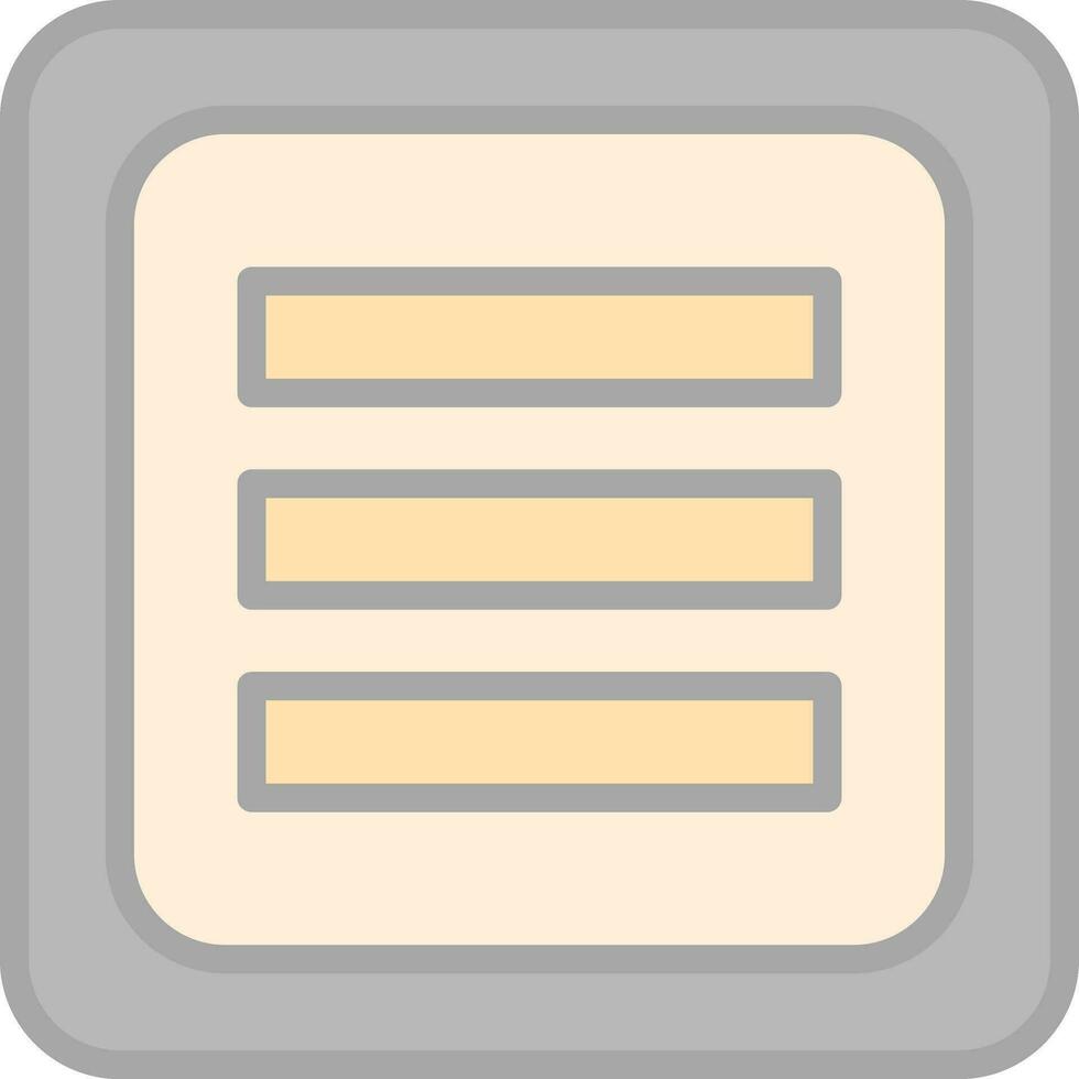 Menu Vector Icon Design