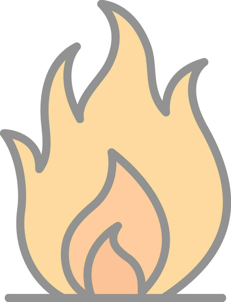 Fire Vector Icon Design