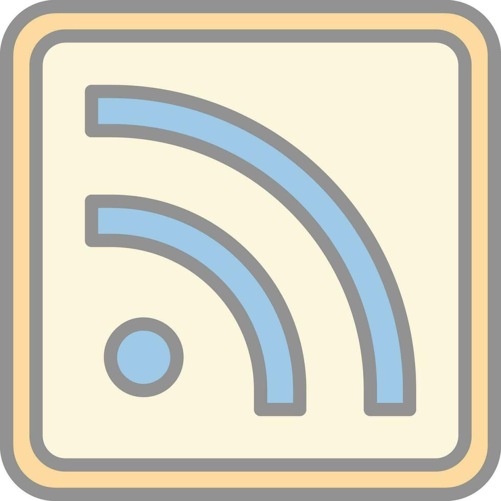 RSS Vector Icon Design