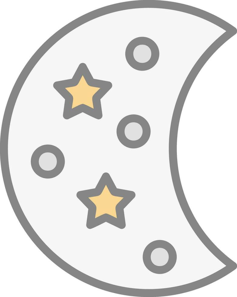 Moon Phase Vector Icon Design