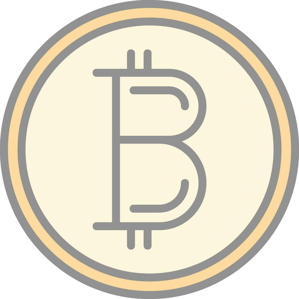 Bitcoin Vector Icon Design
