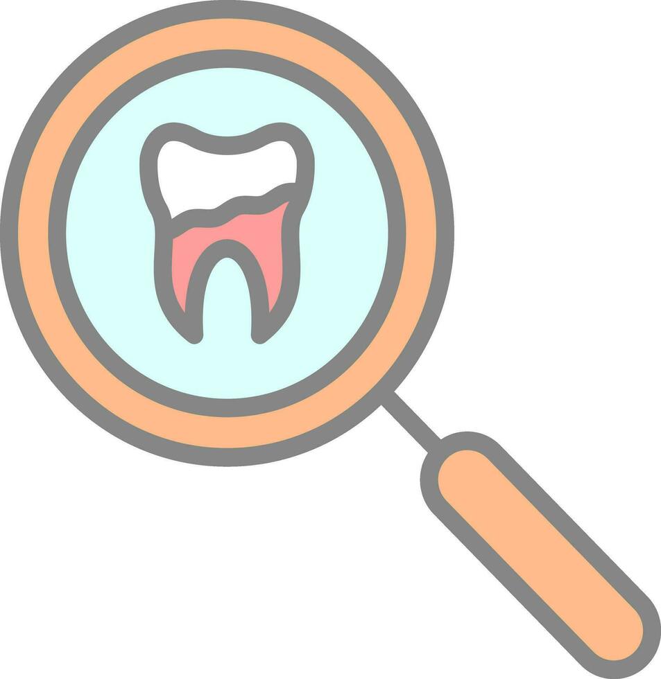 Magnifier Vector Icon Design