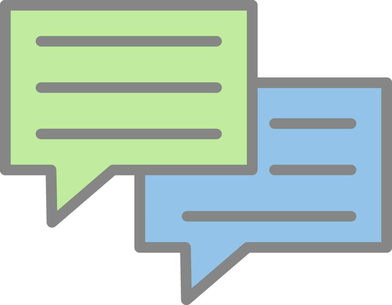 Speech bubble Vector Icon Design