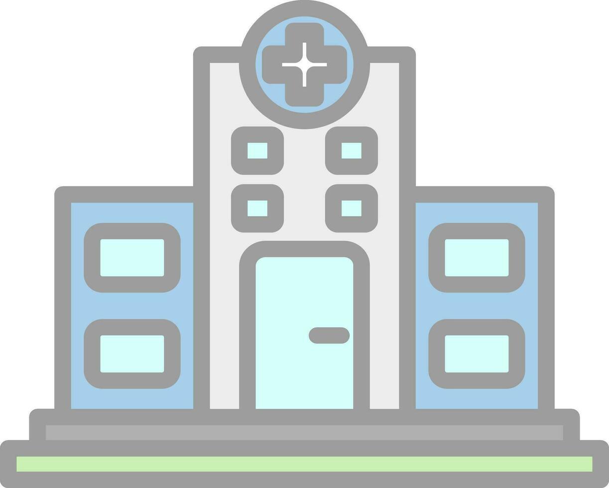 Hospital Vector Icon Design