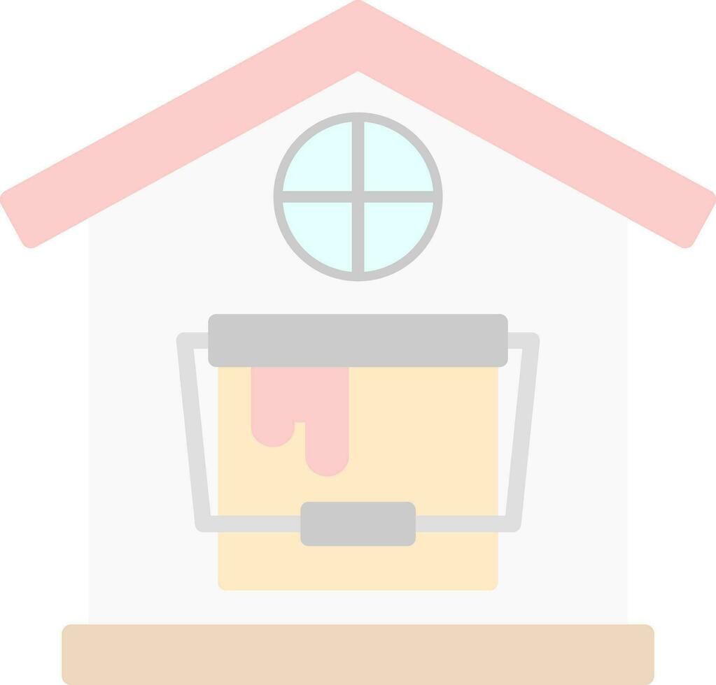 House Paint Vector Icon Design