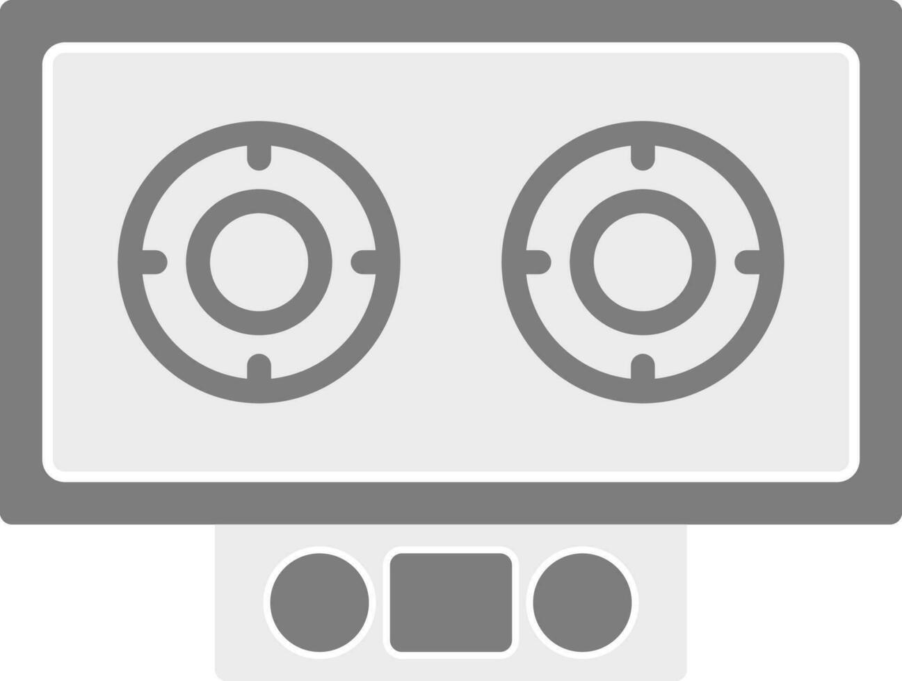diseño de icono de vector de estufa