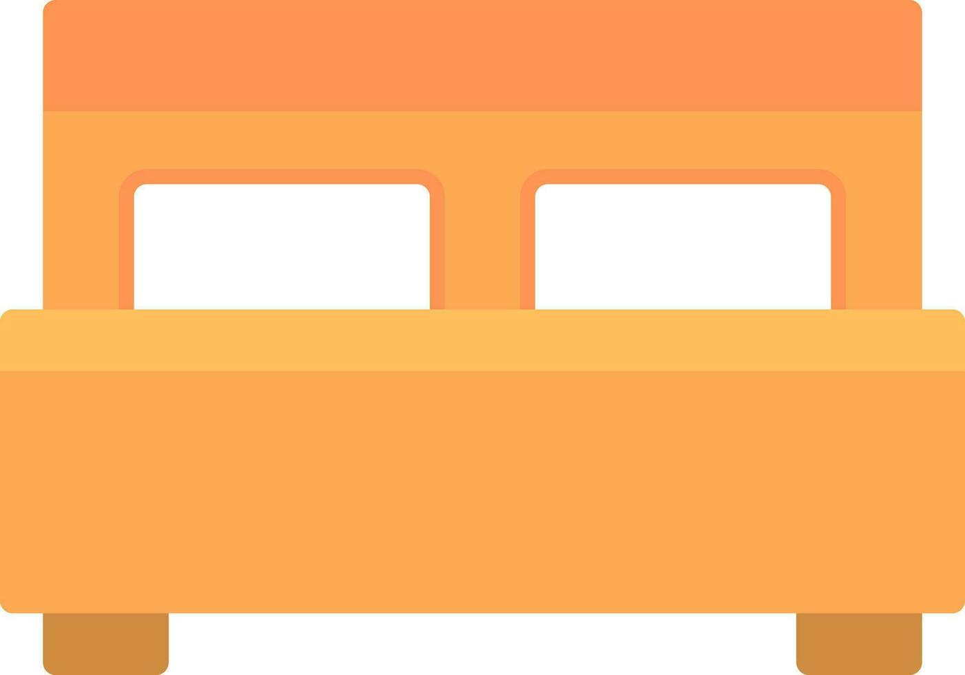 Bed Vector Icon Design