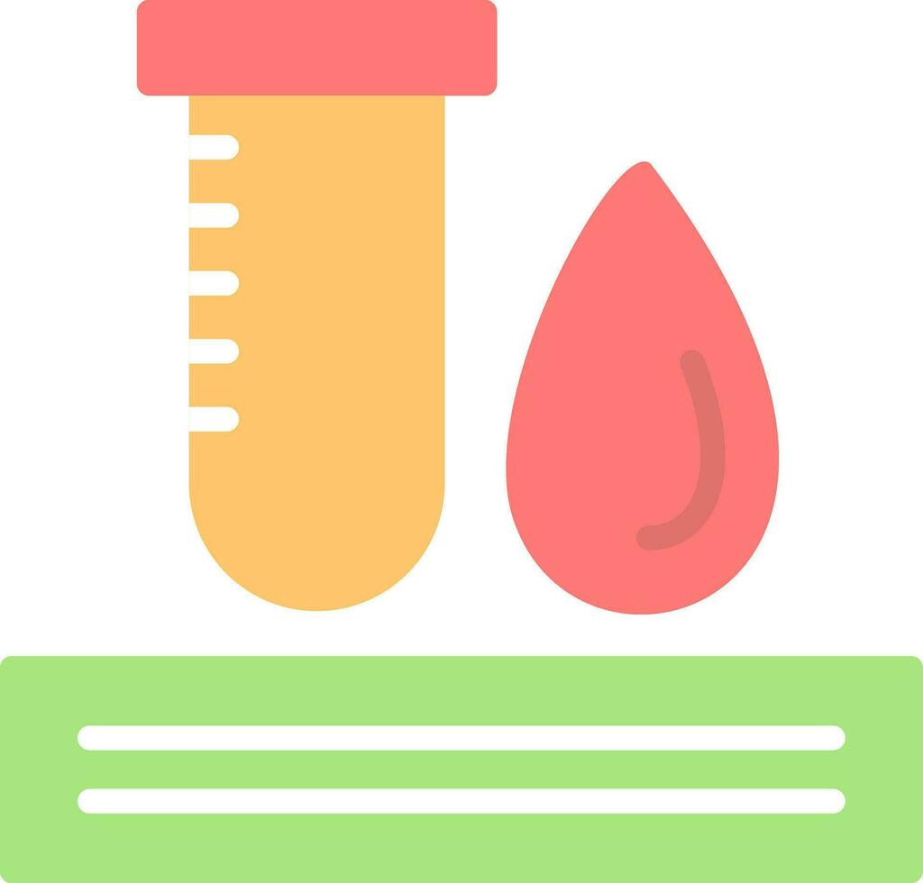 Blood test Vector Icon Design