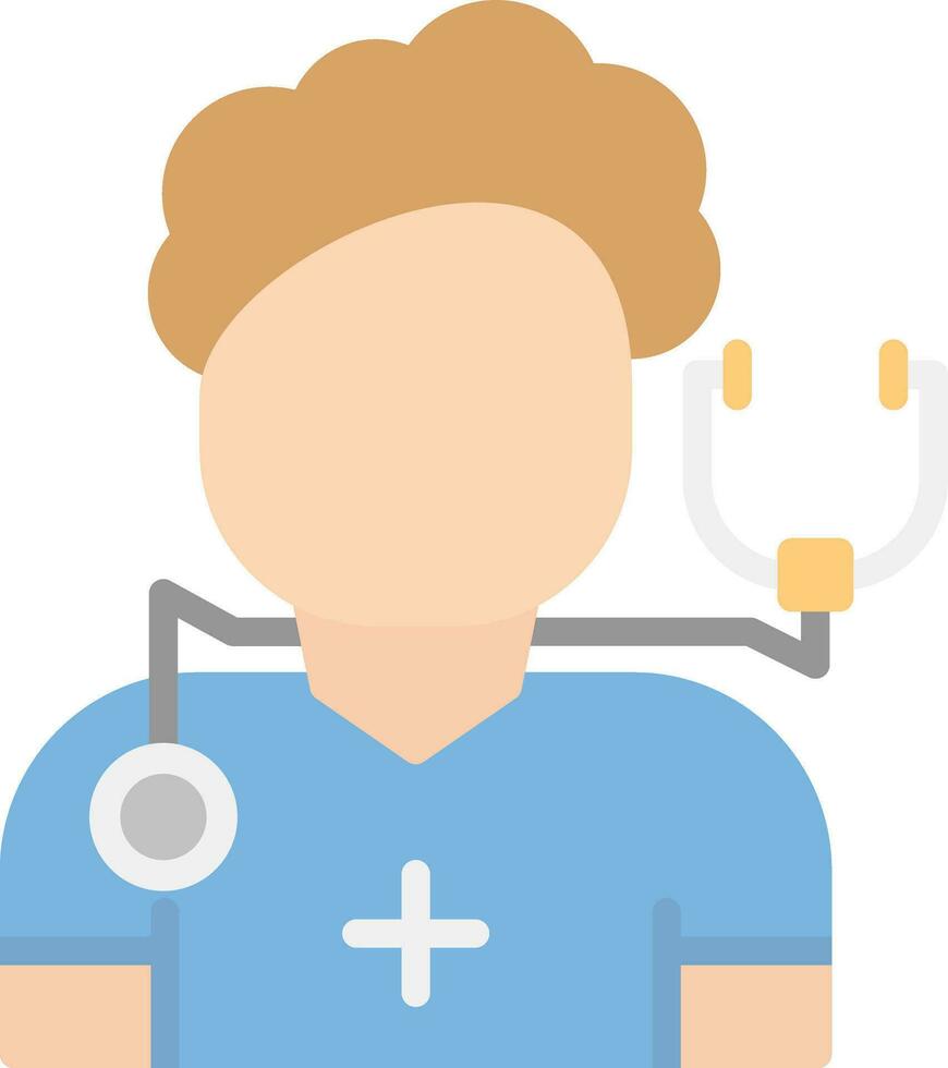 hombre médico vector icono diseño