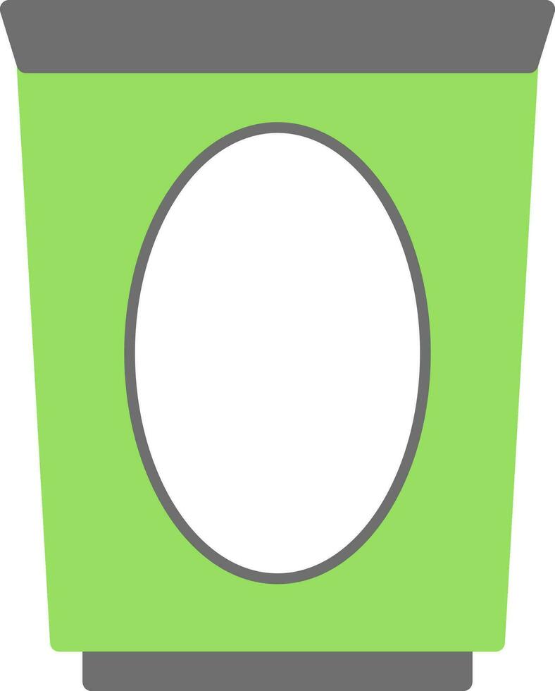 Dustbin Vector Icon Design