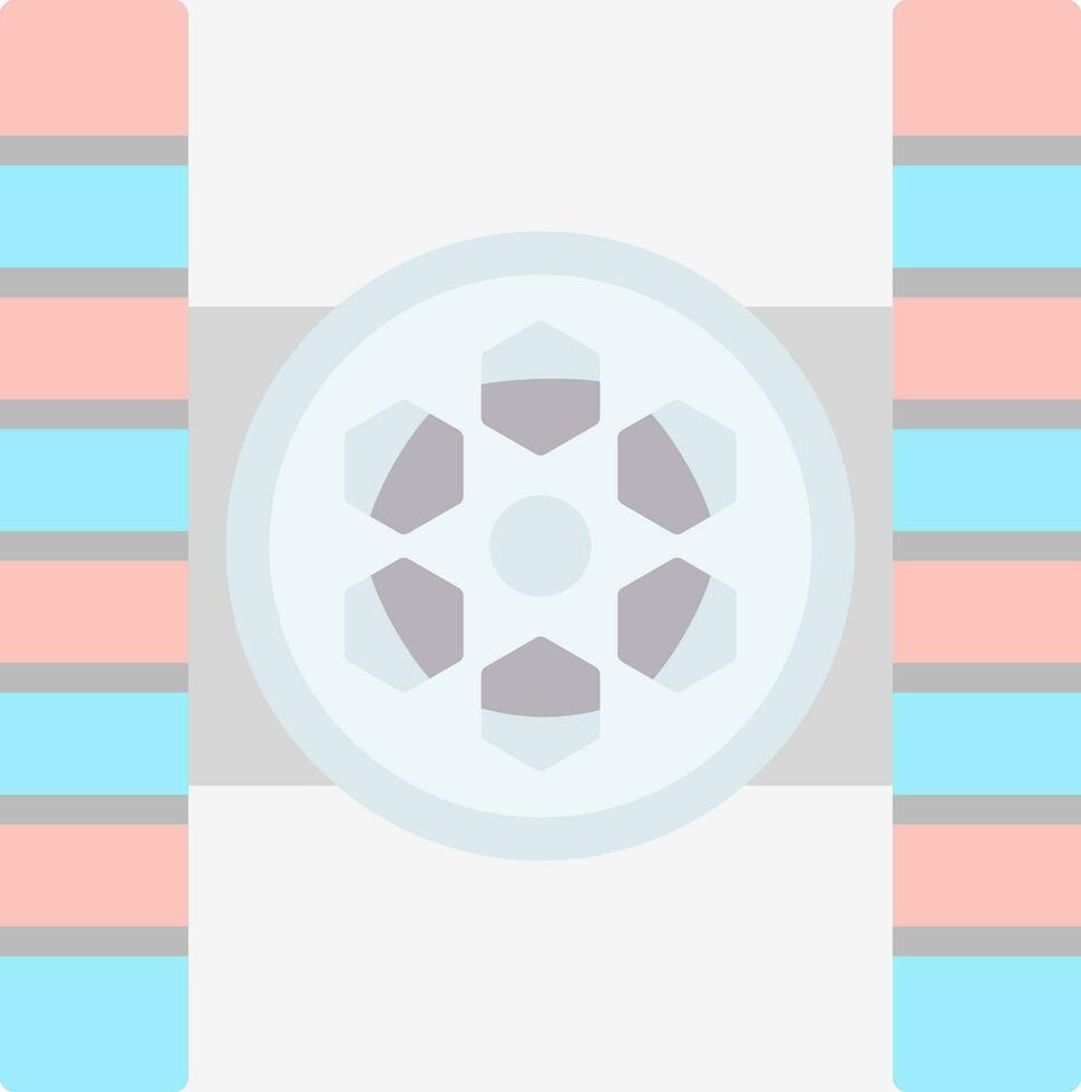 Film reel Vector Icon Design