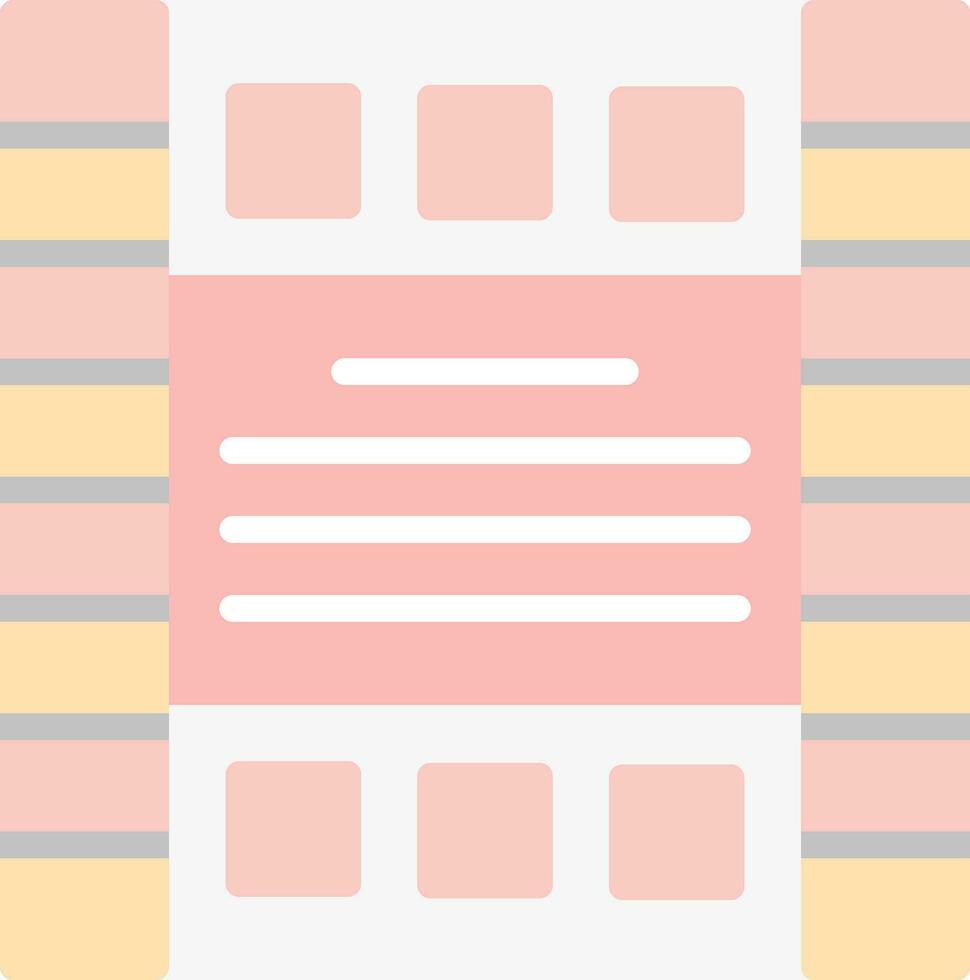 Reel Vector Icon Design