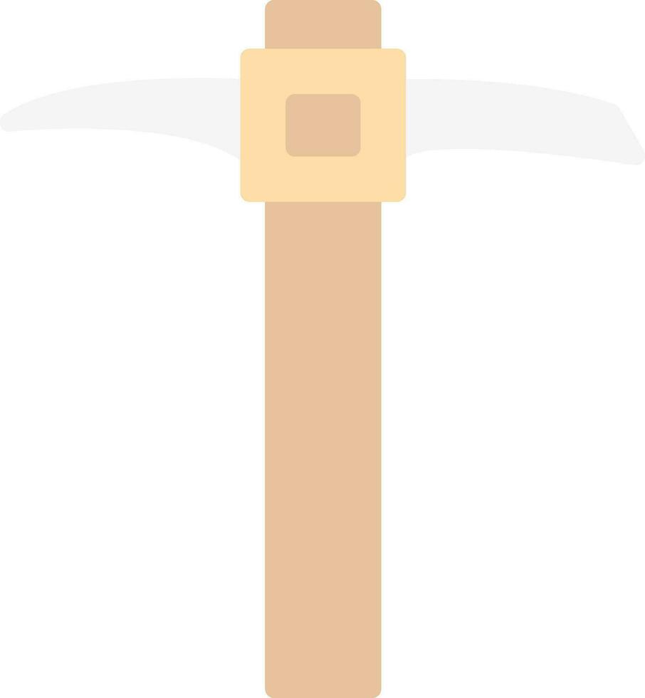 Pickaxe Vector Icon Design