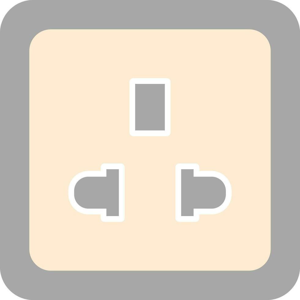Socket Vector Icon Design