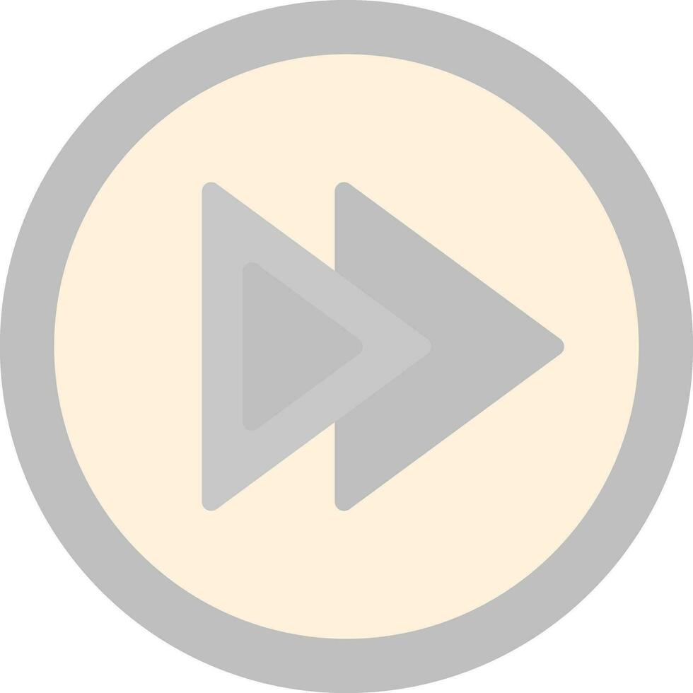 Fast Forward Vector Icon Design