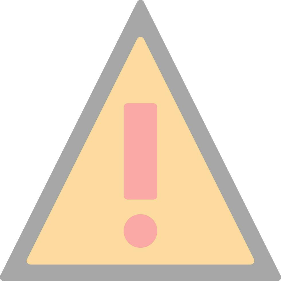 Warning Vector Icon Design