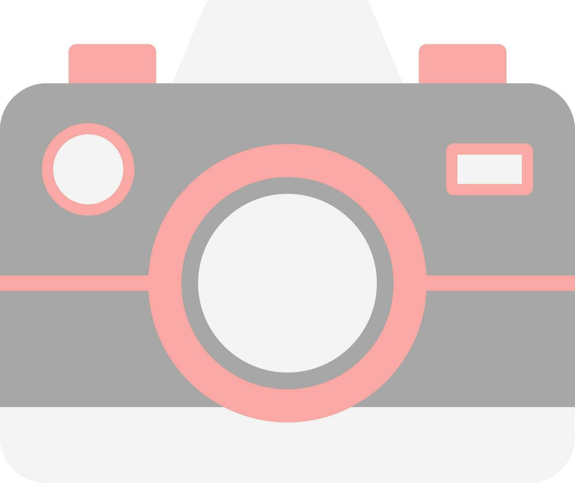 Photo Camera Vector Icon Design