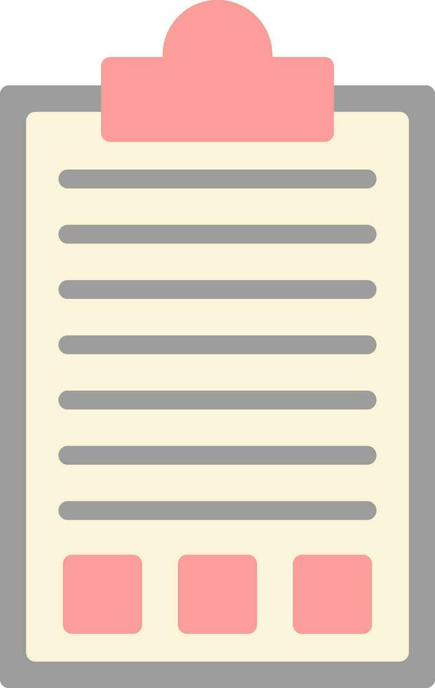Clipboard Vector Icon Design