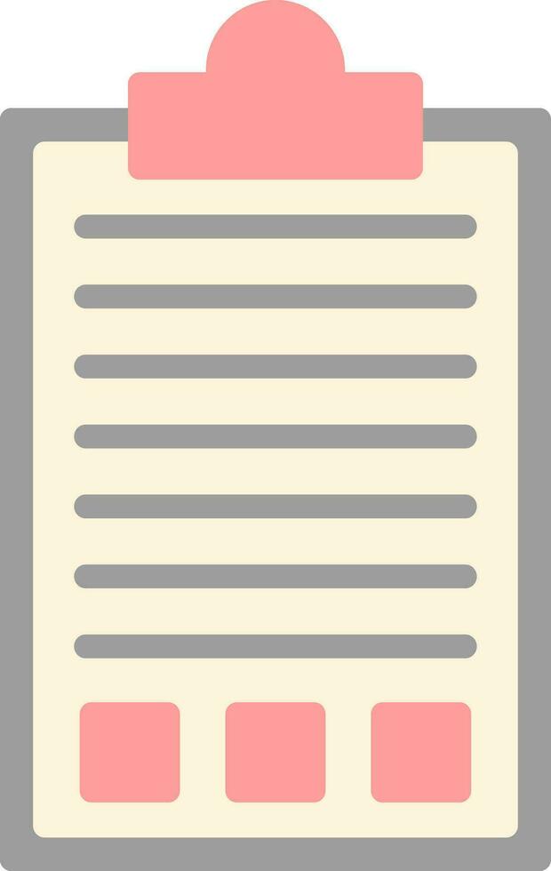 Clipboard Vector Icon Design