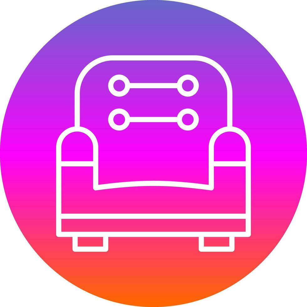 Couch Vector Icon Design