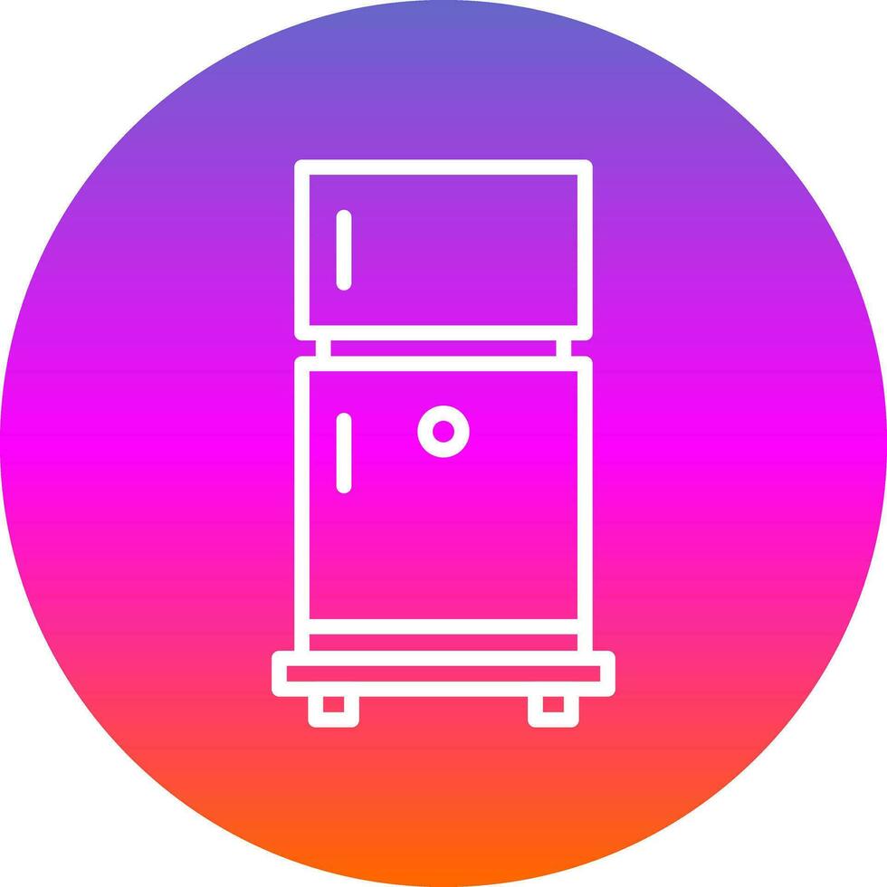 Fridge Vector Icon Design