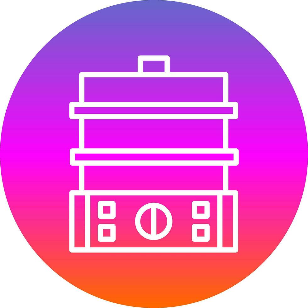 Food Steamer Vector Icon Design