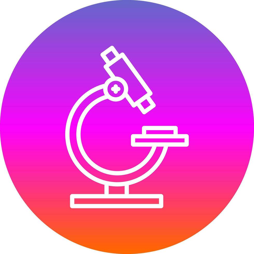 diseño de icono de vector de microscopio