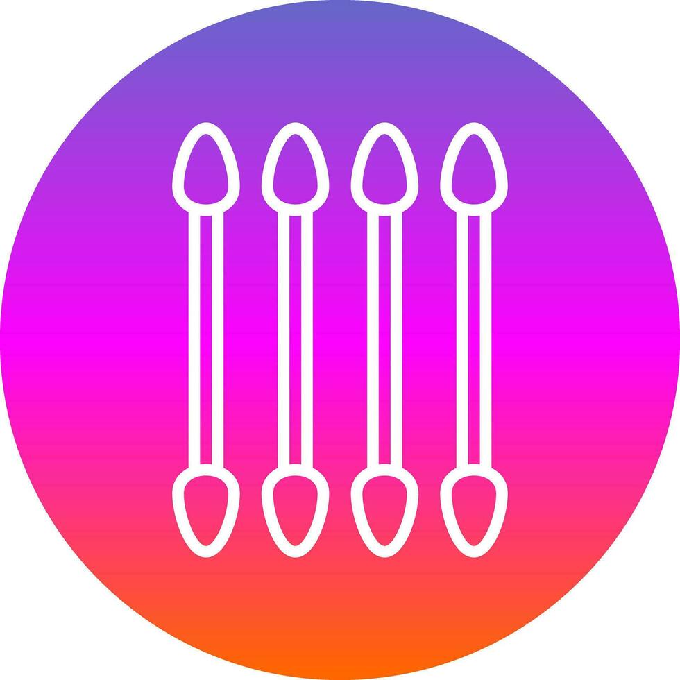 Swab Vector Icon Design