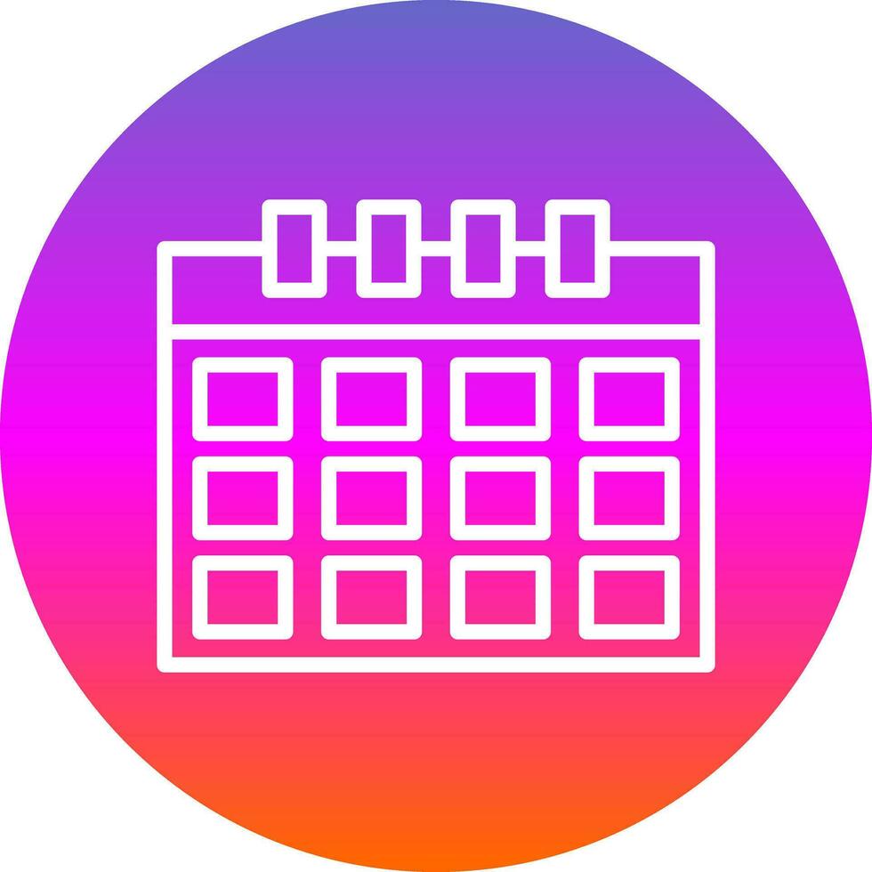 Calendar Vector Icon Design