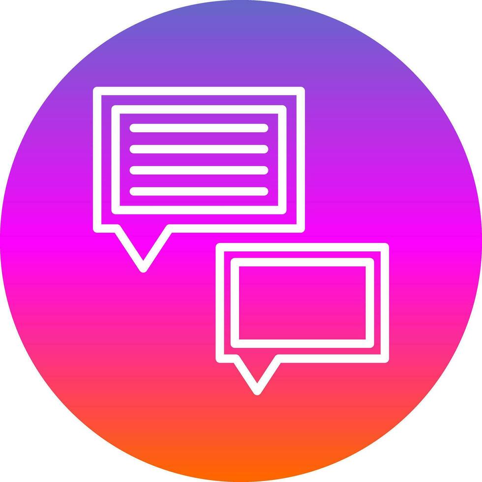 Chat Vector Icon Design
