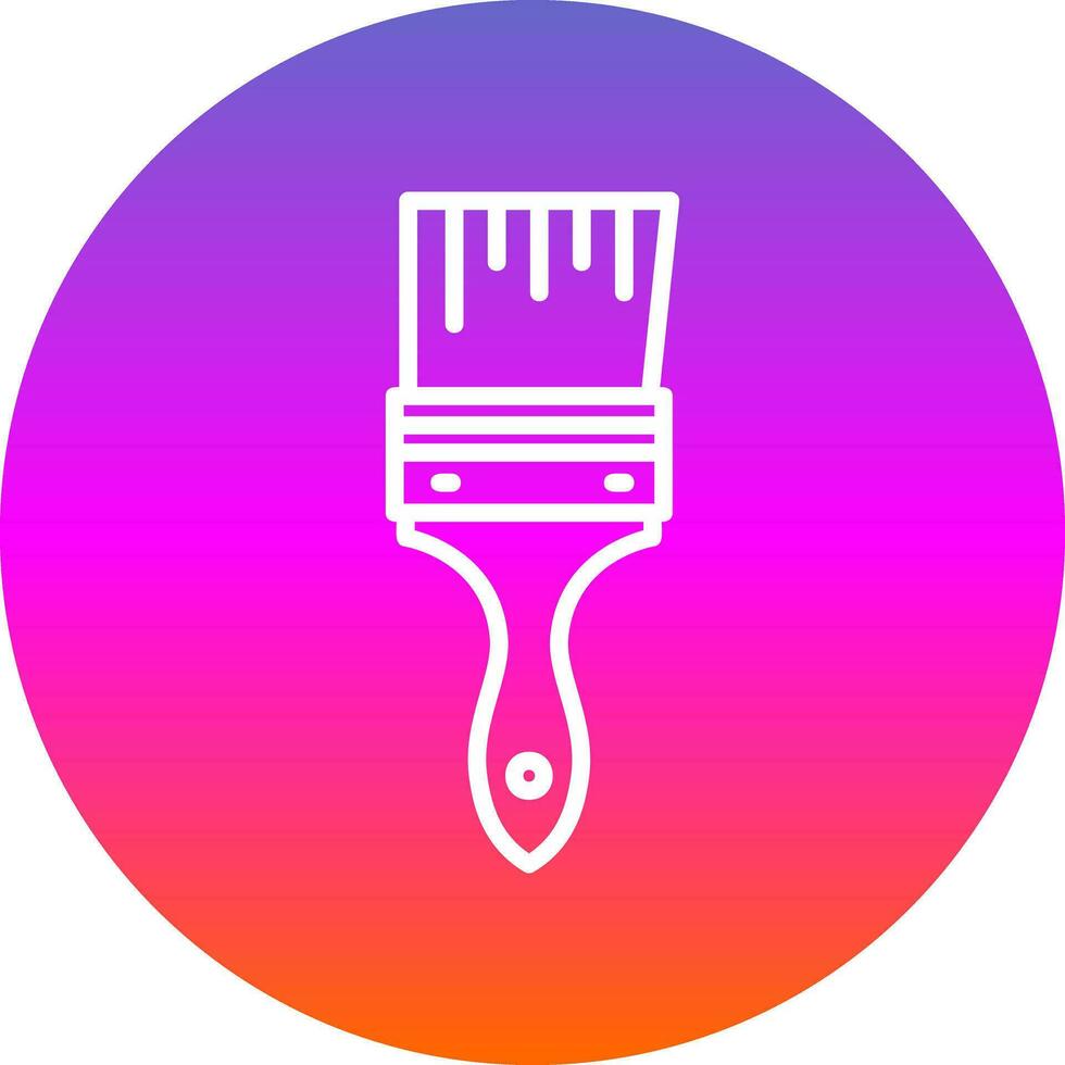 Paint brush Vector Icon Design