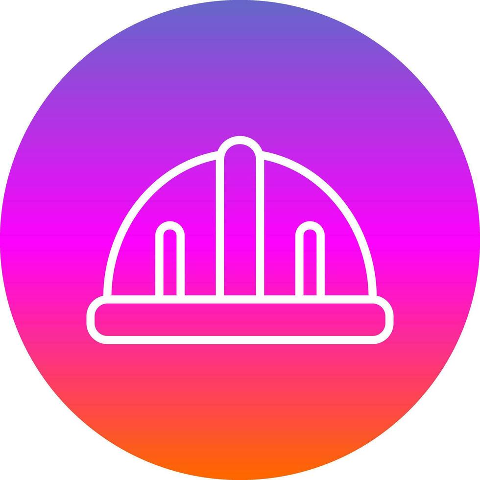 Helmet Vector Icon Design