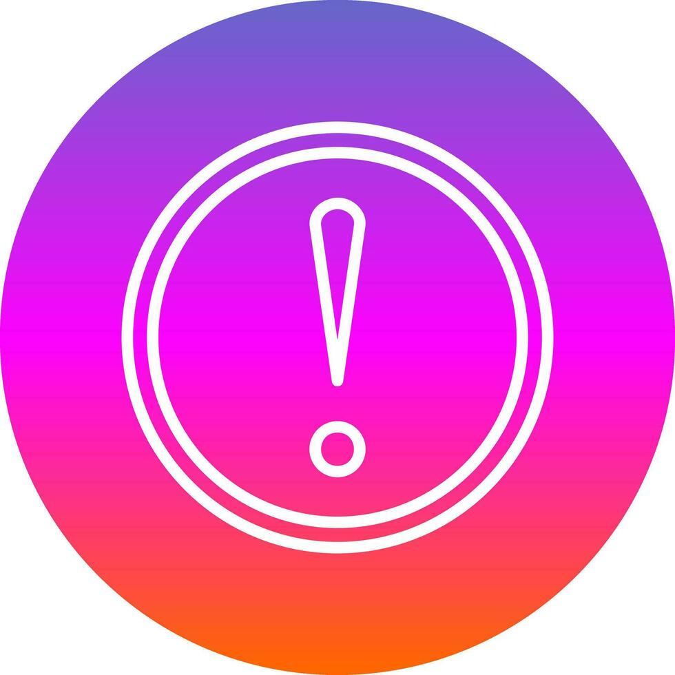 Error Vector Icon Design